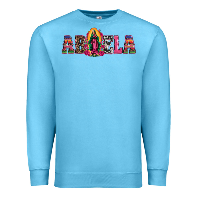Abuela Our Lady Of Guadalupe Premium Sweatshirt by Artiststas | Teevron