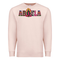 Pale Pink abuela our lady of guadalupe Premium Sweatshirt - Artiststas