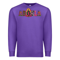 Purple abuela our lady of guadalupe Premium Sweatshirt - Artiststas