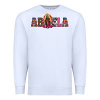 White abuela our lady of guadalupe Premium Sweatshirt - Artiststas