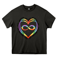 Asphalt autism heart Heavy Core Tee - Artiststas