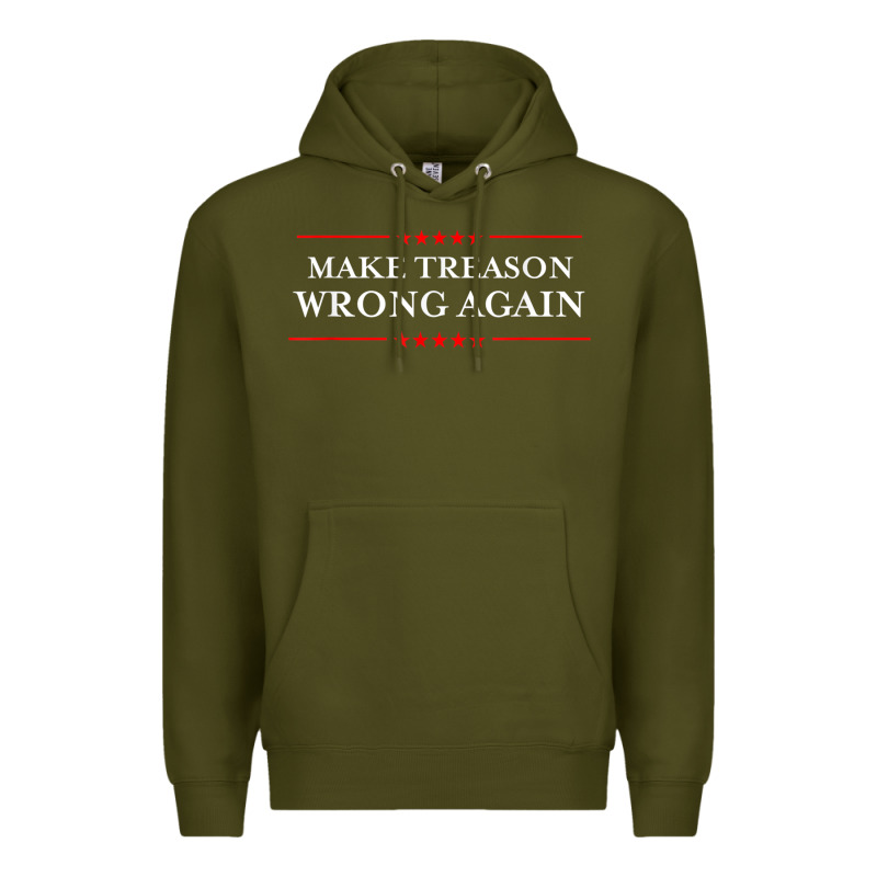 Make Treason Wrong Again Political Resist Lying Anti-trump Premium Hoodie by minhPixels | Teevron