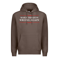 Coffee Make Treason Wrong Again Political Resist Lying Anti-Trump Premium Hoodie - minhPixels