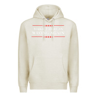 Oatmeal Heather Make Treason Wrong Again Political Resist Lying Anti-Trump Premium Hoodie - minhPixels