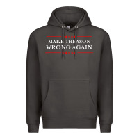 Smoke Make Treason Wrong Again Political Resist Lying Anti-Trump Premium Hoodie - minhPixels