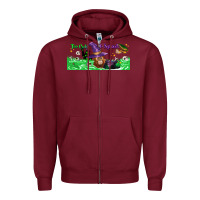 Burgundy Too Cute To Spook Baby Orangutan Zipper Hoodie - LillyAllenDesigns