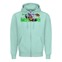 Seafoam Too Cute To Spook Baby Orangutan Zipper Hoodie - LillyAllenDesigns