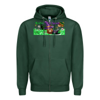 Sports Green Too Cute To Spook Baby Orangutan Zipper Hoodie - LillyAllenDesigns
