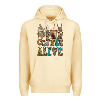Pina Colada coffee makes me feel alive skeleton coffee cups Premium Hoodie - Jasminsmagicworld