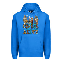 True Royal coffee makes me feel alive skeleton coffee cups Premium Hoodie - Jasminsmagicworld