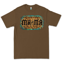 Cacao Leopard Patterned Mama Tried Premium Tee - Bettercallsaul