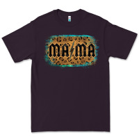 Plum Leopard Patterned Mama Tried Premium Tee - Bettercallsaul