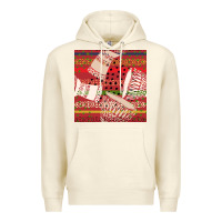 Sandshell african drum colorful seamless pattern Premium Hoodie - BundleAndBundleShop