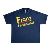 Navy franz ferdinands Urban Heavy Tee - minhPixels