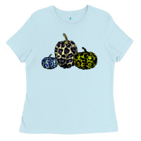 Baby Blue pumpkin Ladies Tee - Bettercallsaul