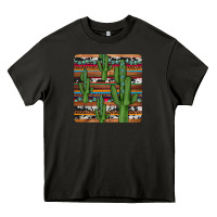 Asphalt cactus gemstone coaster Heavy Core Tee - JahusDesignShop