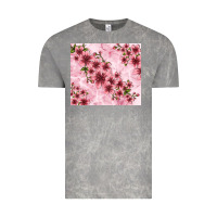 Cloud Rock hibiscus flowers with glitter Vintage Tee - TumblerDesignByShophia