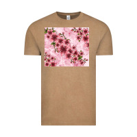 Vintage Coffee hibiscus flowers with glitter Vintage Tee - TumblerDesignByShophia