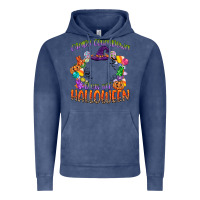Vintage Denim candy countdown days till halloween Vintage Hoodie - CowGirlArtShop