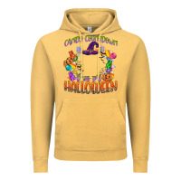 Vintage Mustard candy countdown days till halloween Vintage Hoodie - CowGirlArtShop