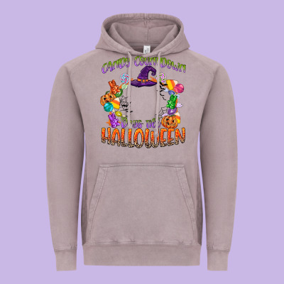 Candy Countdown Days Till Halloween Vintage Hoodie Designed By Cowgirlartshop