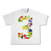 Lunar Rock Number 3 Fruit 3rd birthday party fruit themed gift Idea Urban Heavy Tee - minhPixels