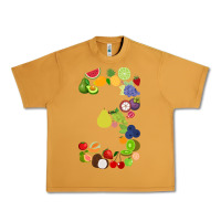 Peanut Butter Number 3 Fruit 3rd birthday party fruit themed gift Idea Urban Heavy Tee - minhPixels