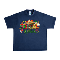 Navy cinco de mayo postal worker Urban Heavy Tee - CowGirlArtShop