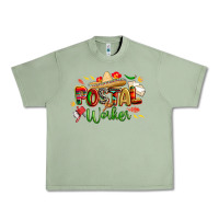 Oil Green cinco de mayo postal worker Urban Heavy Tee - CowGirlArtShop