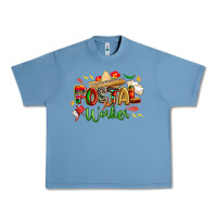 Pebble Blue cinco de mayo postal worker Urban Heavy Tee - CowGirlArtShop