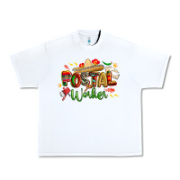 White cinco de mayo postal worker Urban Heavy Tee - CowGirlArtShop