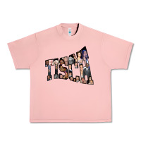 Salmon NYU Tisch Urban Heavy Tee - minhPixels