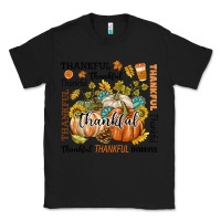 Black Thankful Classic Tee - texasbilliewilder