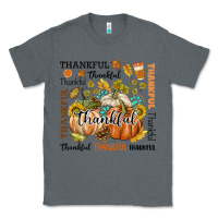 Charcoal Heather Thankful Classic Tee - texasbilliewilder