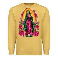 Antique Gold our lady of guadalupe Premium Sweatshirt - Artiststas