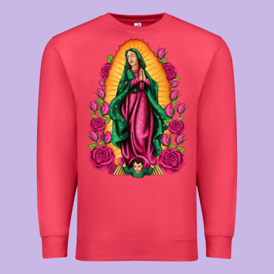 Our Lady Of Guadalupe Premium Sweatshirt Designed By Artiststas