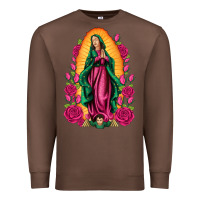 Chestnut our lady of guadalupe Premium Sweatshirt - Artiststas