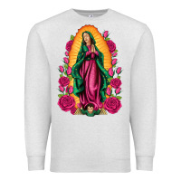 Oatmeal Heather our lady of guadalupe Premium Sweatshirt - Artiststas
