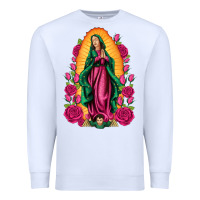White our lady of guadalupe Premium Sweatshirt - Artiststas