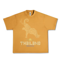Peanut Butter Thai Flag Vacation Bangkok Travel Thailand Urban Heavy Tee - minhPixels