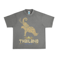 Tornado Thai Flag Vacation Bangkok Travel Thailand Urban Heavy Tee - minhPixels
