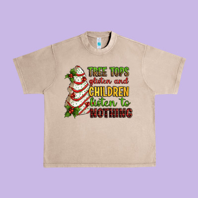 Tree Tops Glisten And Children Listen To Nothing Urban Heavy Tee Designed By Ranaportraitstore
