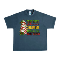 Midnight Navy Tree tops glisten and children listen to nothing Urban Heavy Tee - RanaPortraitStore