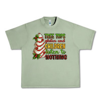Oil Green Tree tops glisten and children listen to nothing Urban Heavy Tee - RanaPortraitStore