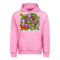 Fuchsia Pink mississippi Urban Hoodie - AdoDesignShop