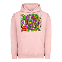 Pigment Salmon mississippi Urban Hoodie - AdoDesignShop