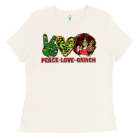 Peace Love Grinch Ladies Tee | Teevron