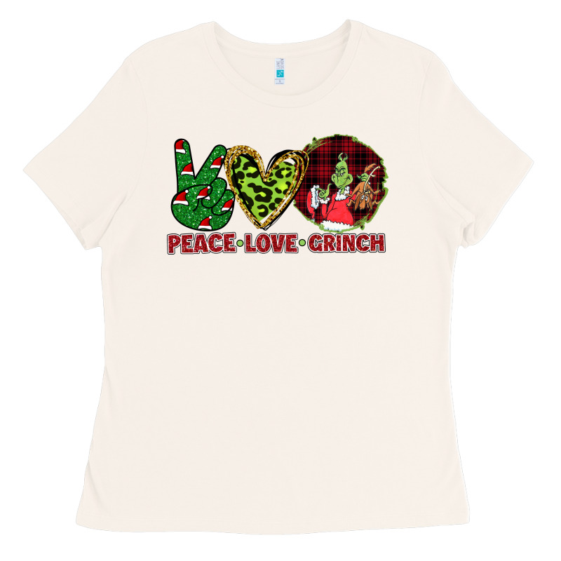 Peace Love Grinch Ladies Tee by Bettercallsaul | Teevron