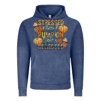 Vintage Denim stressed blessed pumpkin spice obsessed Vintage Hoodie - CowGirlArtShop