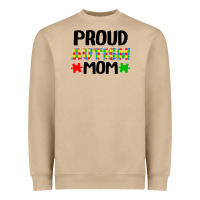 Autism Awareness Puzzle Theme Heavyweight Sweatshirt | Teevron